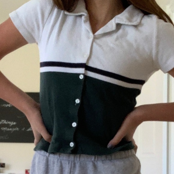 Brandy Melville Collared Shirt - Picture 1 of 3